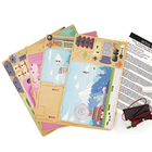 QBI, Góra Fuji, miniaturowy telewizor retro, podświetlenie LED, puzzle 3D, 129 elementów