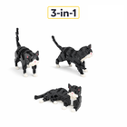 QBI, Kot 3w1, klocki konstrukcyjne, 1054 elementów