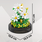 QBI, Kwiat rumianku, klocki konstrukcyjne, 490 elementów