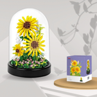 QBI, Słoneczniki na łące, klocki konstrukcyjne, 545 elementów