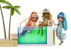 Rainbow High, Pool & Beach Club, zestaw z basenem zmieniającym kolory