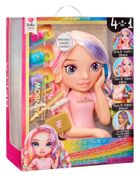 Rainbow High, Styling Head Playset 4w1, Bella Parker, głowa do stylizacji fryzur z akcesoriami