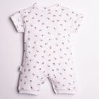 Rampers dziewczęcy, biały, Nicol