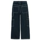 Regulowane jeansy z szeroką nogawką carpenter Cool Club