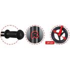 Ricokids, Fun Adventure, rowerek biegowy, czarno-czerwony