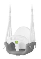 Ricokids, huśtawka kubełkowa, 3w1, szaro-biała