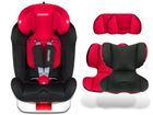 Ricokids, Spinway Pro, fotelik samochodowy, isofix, 0-36 kg, czerwony