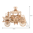 Robotime, Kareta, drewniane puzzle 3D, 182 elementy