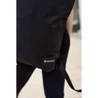 Rovicky, plecak-worek, z materiału syntetycznego, czarny