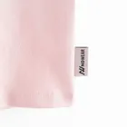 Różowy t-shirt slim z bawełny czesanej NOWEAR