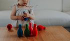 Rubbabu, sensoryczny zestaw do gry w kręgle