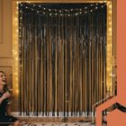 Ruhhy, kurtyna dekoracyjna, czarna, 100-200 cm