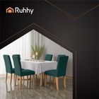 Ruhhy, pokrowce na krzesła, butelkowe, 6 szt.