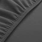 Ruhhy, pokrowce na krzesła, ciemnoszare, 6 szt.