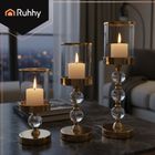 Ruhhy, świecznik, lampion, złoty, 3 szt.