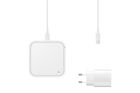 Samsung Flat Induction Pad, Quick Charge 15w, mains Charger Not Included White