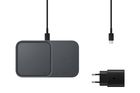 Samsung Wireless Charger Duo, without Travel Adapter, Black
