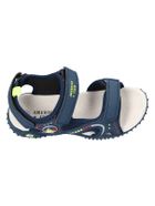 Sandały chłopięce, granatowe, American Club