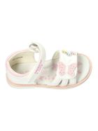 Sandały dziewczęce, białe, American Club