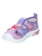 Sandały dziewczęce, fioletowe, American Club