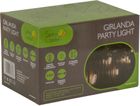 Saska Garden, Party Light, girlanda zewnętrzna, 12 żarówek spiralnych, LED, 6,3m, 230V