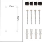 Saska Garden, skrzynka na przesyłki kurierskie, stojąca, 23-41-75 cm