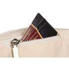 Saszetka na biodro, nerka, beżowa, Peterson