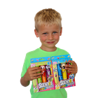 Scentos, pachnące markery, śmieszne minki, 3 kolory