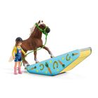Schleich, Farm World, Trening zręcznościowy dla kuców, zestaw, 42481