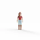 Schleich, Horse Club, Hannah i Cayenne, Wałach rasy Quarter Horse, zestaw, 42711