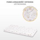 Sensillo, Dmuchawce, prześcieradło drukowane, beżowe, 60-120 cm