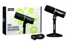 Shure, MV6, kardioidalny mikrofon dynamiczny USB-C dla graczy i streamerów