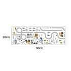 Sipo, naklejki na ścianę do pokoju dziecięcego, Traktory i ulica