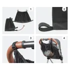 Sipo, siatkowy organizer do wózka, torba do przechowywania XL