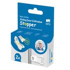 Sipo, zestaw blokad do drzwi i okien przesuwnych, 2 szt.