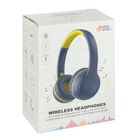 Smiki, Music World, słuchawki bezprzewodowe, nauszne, granatowe