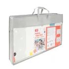 Smiki, piankowa mata edukacyjna, dwustronna, składana, 150-200 cm