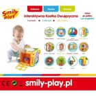 Smily Play, Interaktywna kostka dwujęzyczna, zabawka niemowlęca