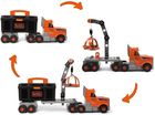 Smoby, Black&Decker, ciężarówka z walizką z narzędziami 2w1