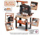 Smoby, Black+Decker, warsztat z dźwigiem, Bricolo Builder