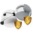 Sofotel, Batory, fotel biurowy, jasno szary