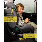 Sorino, Aurora, fotelik samochodowy z bazą, 360°, grey, 40-150 cm