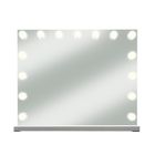 Soulima, lusterko kosmetyczne, LED, 58-46 cm