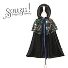 Souza! Bella, peleryna z kapturem i cekinową narzutką, kostium, 3-4 lata