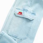 Spodnie jeansowe z regulacją cargo wide leg Cool Club