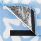 Spokey, Breeze XL, trzywarstwowy koc piknikowy, 210-150 cm