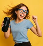 Squeak, głośnik przenośny, bluetooth 5.3, 14W, radio FM, microSD, AUX, USB, USB-C, SQ1008