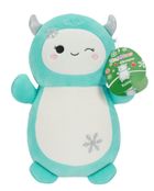 Squishmallows, Large Plush, Hugmees, Teal Yeti with Snowflake, yeti, maskotka, 35 cm