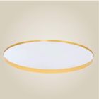 Stilovo, Noor, okrągłe lustro, metalowa rama, 80 cm