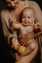 Suavinex, SX Pro, smoczek fizjologiczny, silikonowy, musztardowy, 0-6m